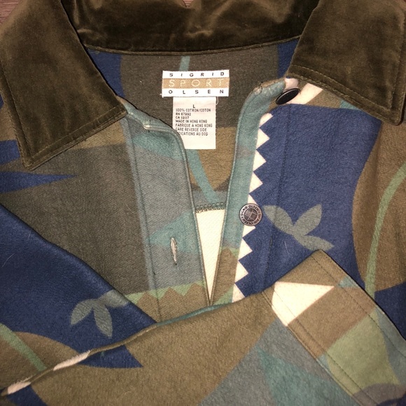 Retro Button-Up Jacket - Picture 2 of 3